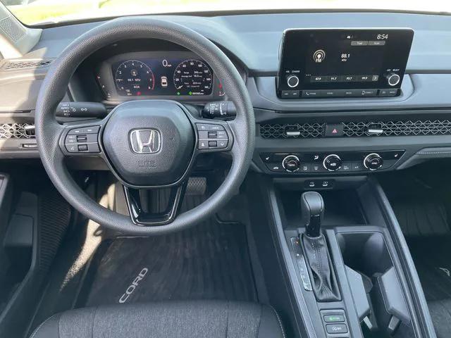used 2025 Honda Accord car, priced at $27,800