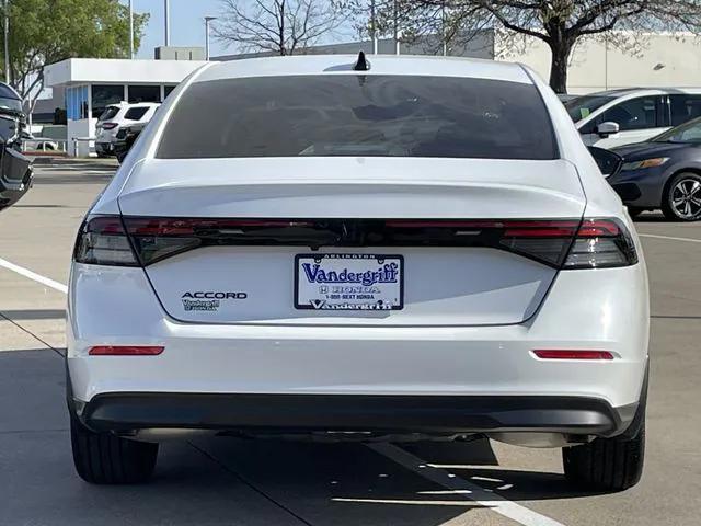 used 2025 Honda Accord car, priced at $27,800