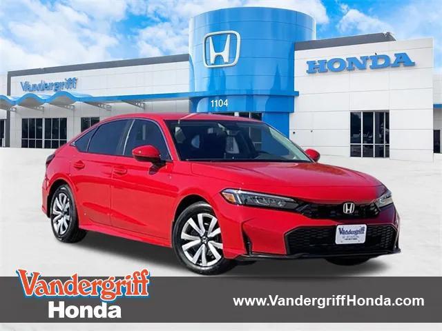 new 2026 Honda Civic car, priced at $24,154