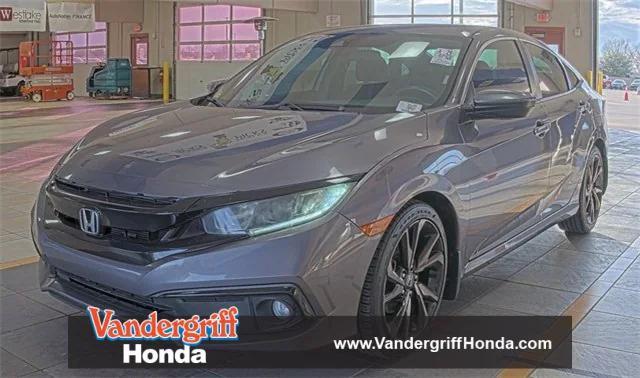 used 2020 Honda Civic car, priced at $17,510