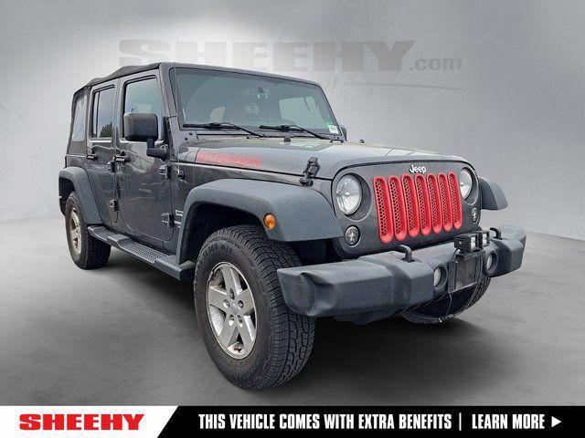 used 2016 Jeep Wrangler Unlimited car, priced at $9,241
