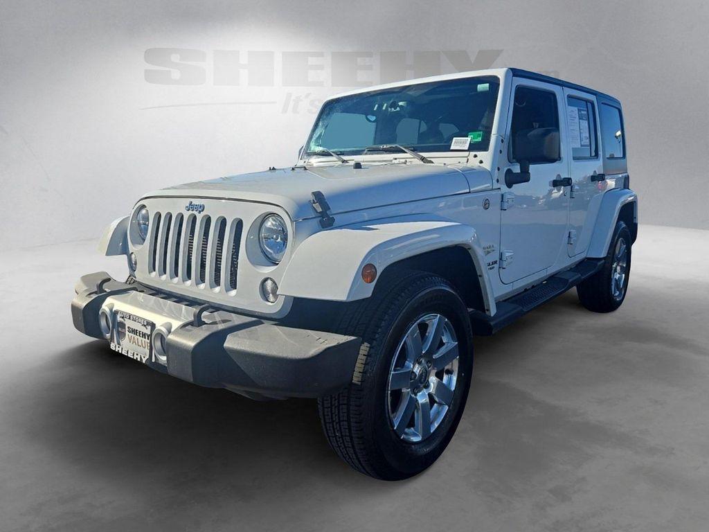 used 2015 Jeep Wrangler Unlimited car, priced at $17,741