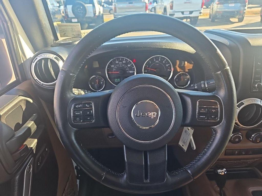 used 2015 Jeep Wrangler Unlimited car, priced at $17,741