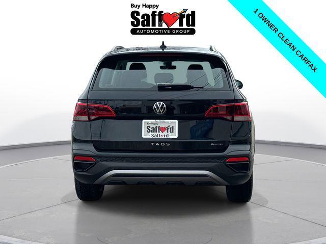 used 2024 Volkswagen Taos car, priced at $20,210