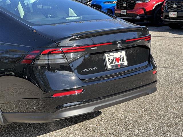 new 2025 Honda Accord car, priced at $27,597