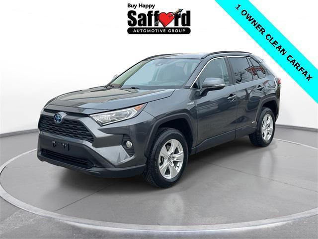used 2021 Toyota RAV4 Hybrid car, priced at $27,150