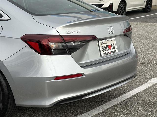 used 2025 Honda Civic car, priced at $23,589