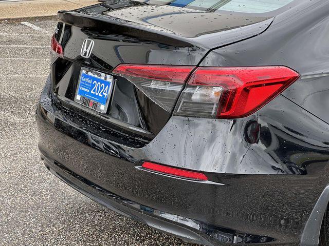 used 2024 Honda Civic car, priced at $24,783