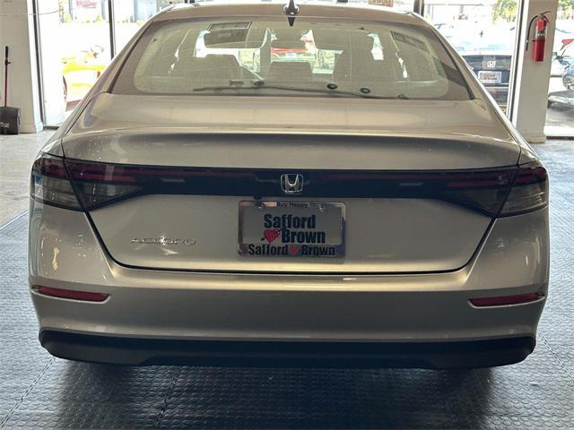 new 2025 Honda Accord car, priced at $29,569