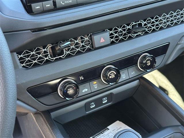 new 2025 Honda Accord car, priced at $27,597