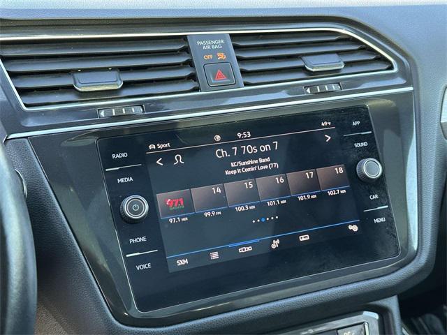 used 2021 Volkswagen Tiguan car, priced at $18,999