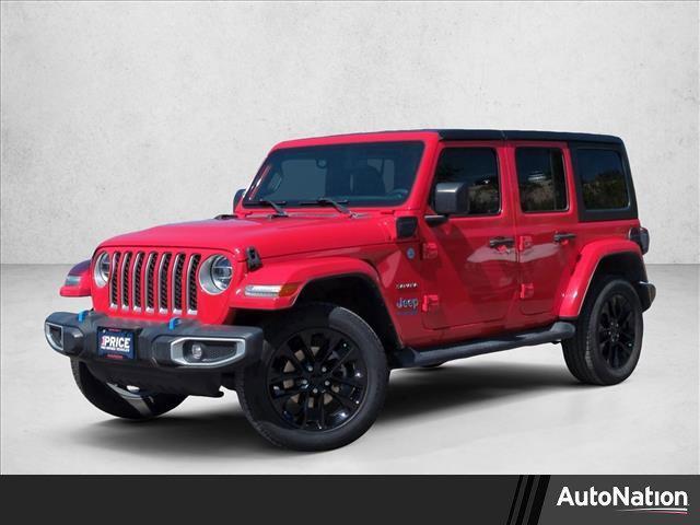 used 2022 Jeep Wrangler Unlimited 4xe car, priced at $28,369
