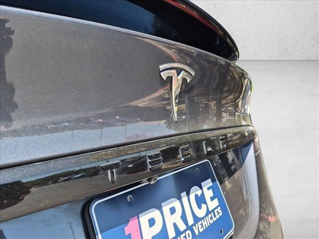 used 2022 Tesla Model X car, priced at $55,220