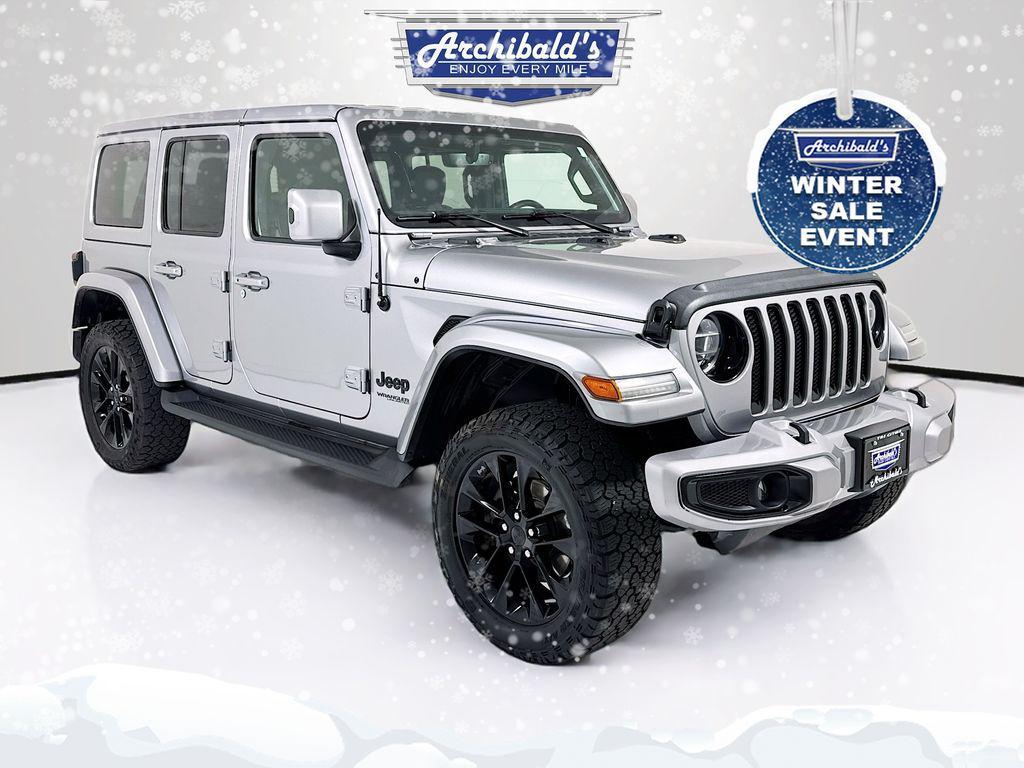 used 2021 Jeep Wrangler Unlimited car, priced at $28,998