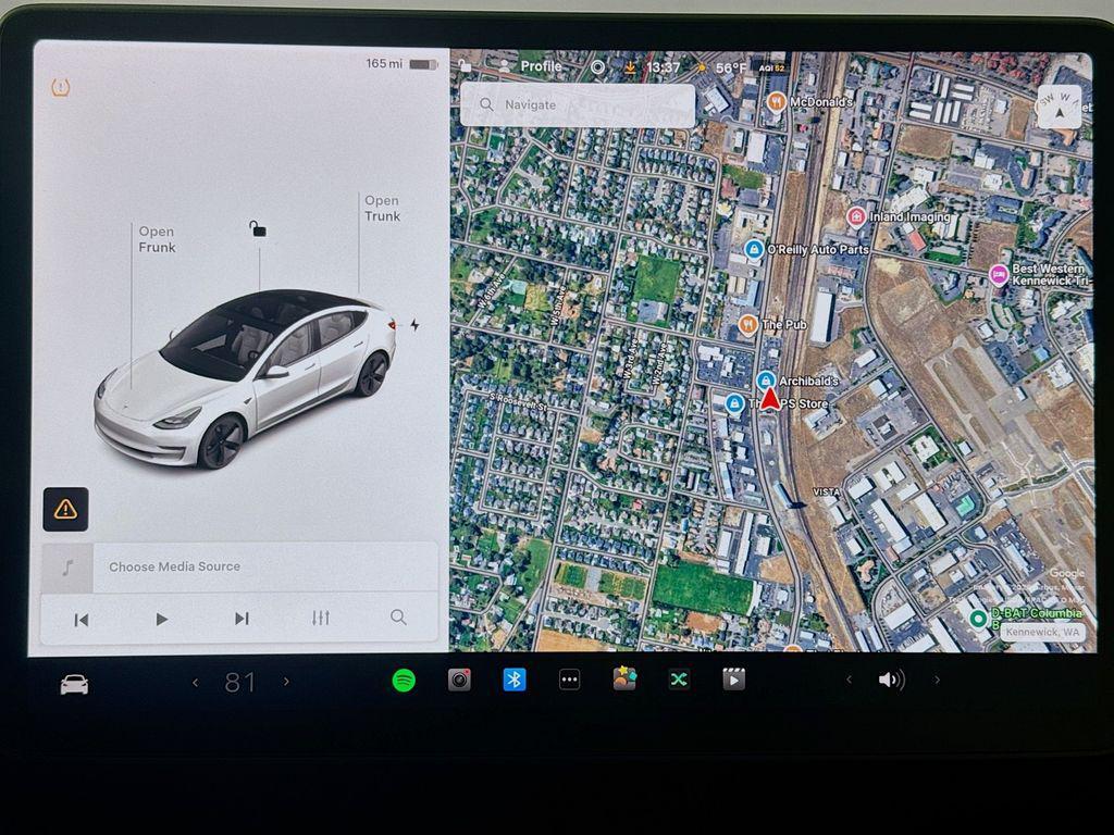 used 2021 Tesla Model 3 car, priced at $23,000