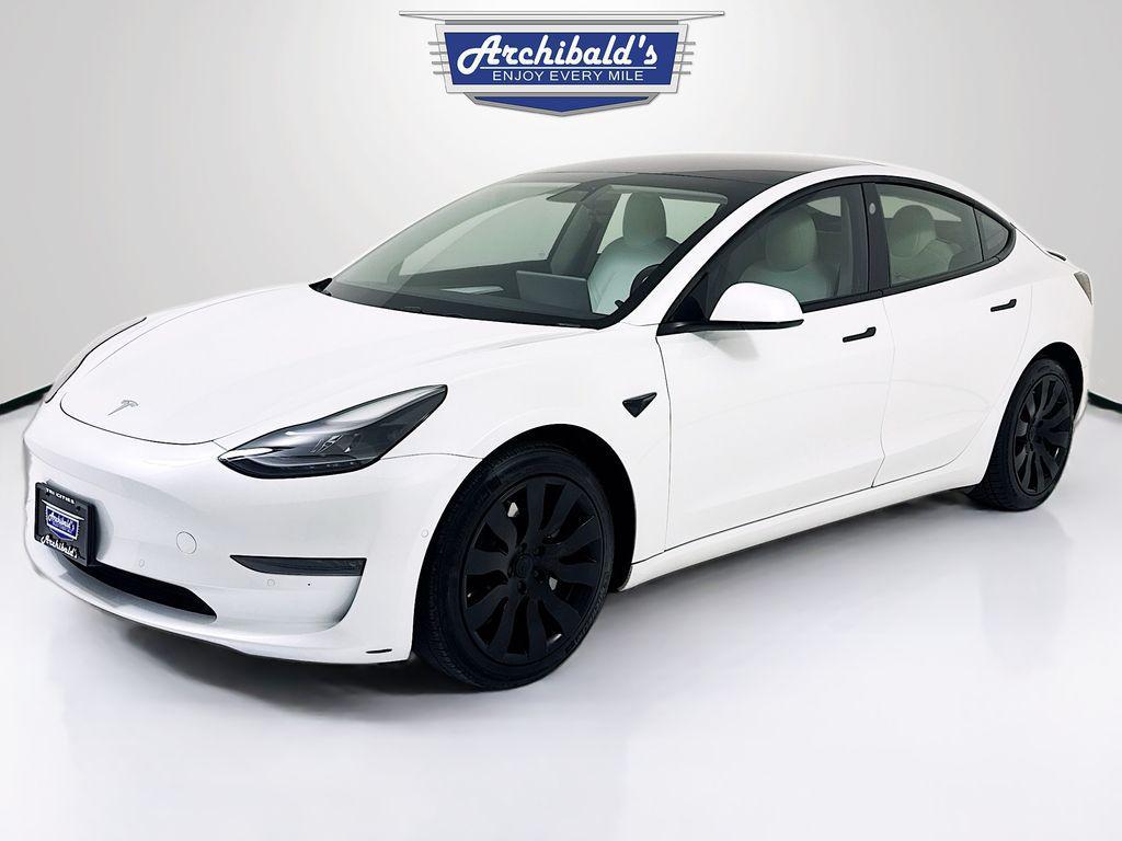 used 2021 Tesla Model 3 car, priced at $23,000