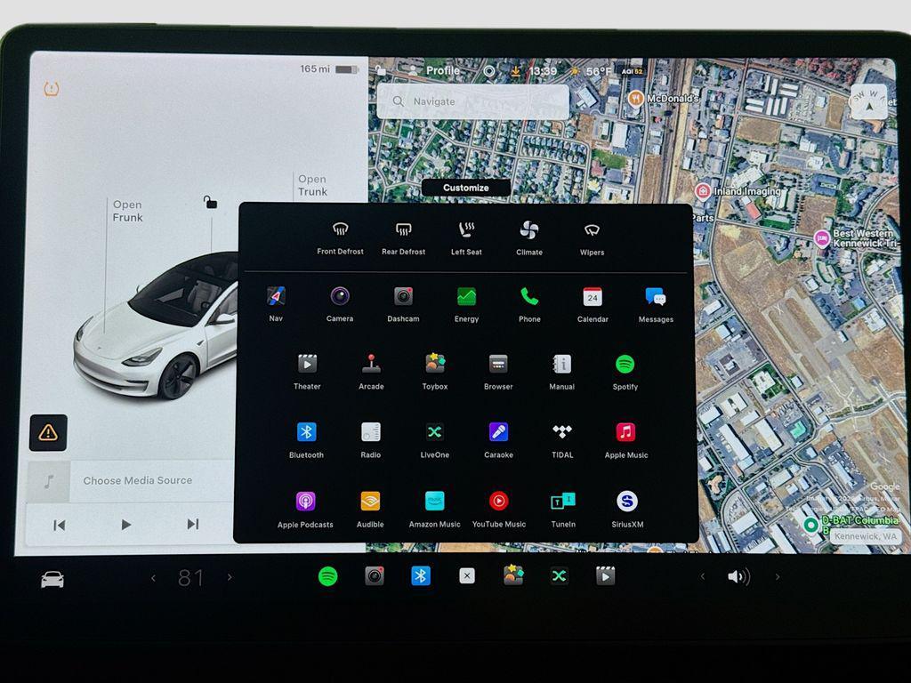 used 2021 Tesla Model 3 car, priced at $23,000