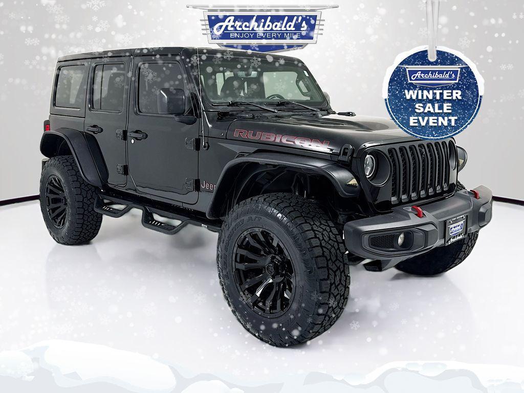 used 2022 Jeep Wrangler Unlimited car, priced at $37,549