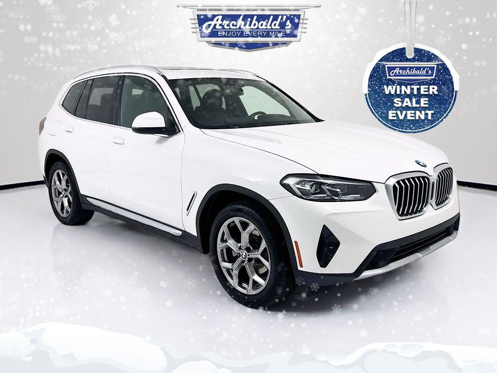 used 2022 BMW X3 car, priced at $29,980