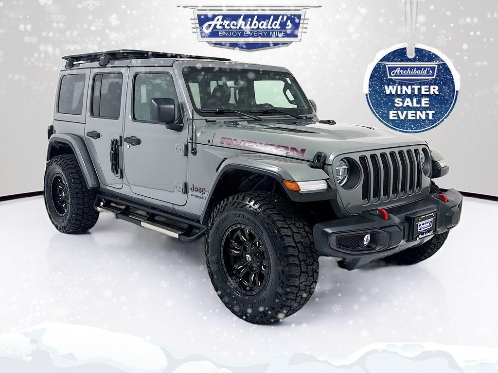 used 2021 Jeep Wrangler Unlimited car, priced at $36,307