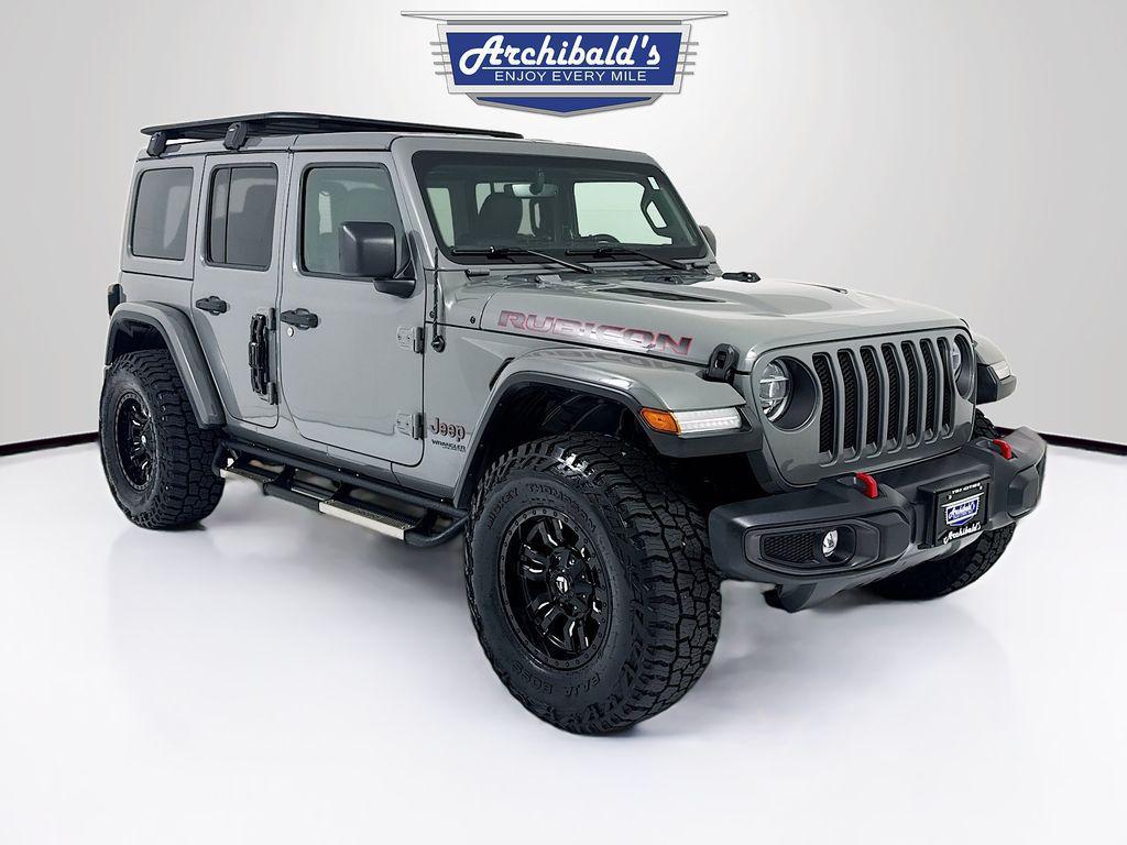 used 2021 Jeep Wrangler Unlimited car, priced at $34,531