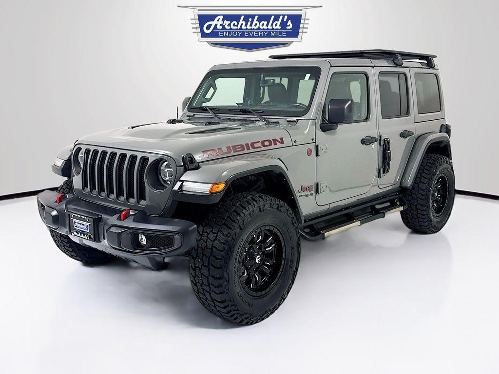 used 2021 Jeep Wrangler Unlimited car, priced at $36,307