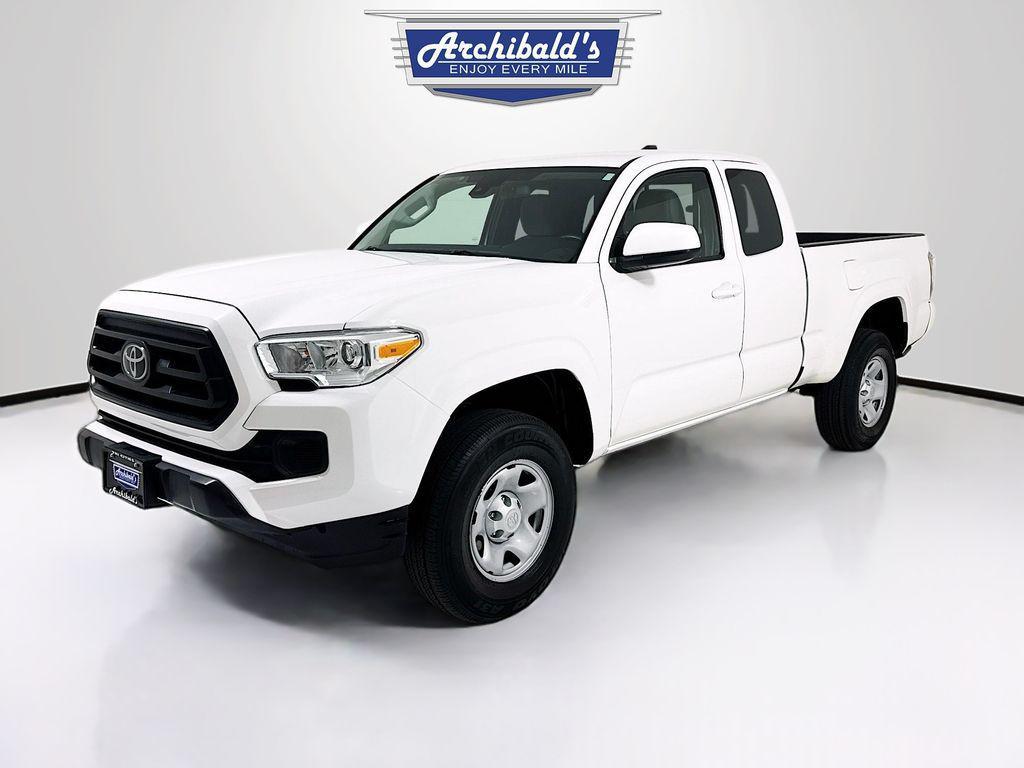 2022 White Toyota Tacoma