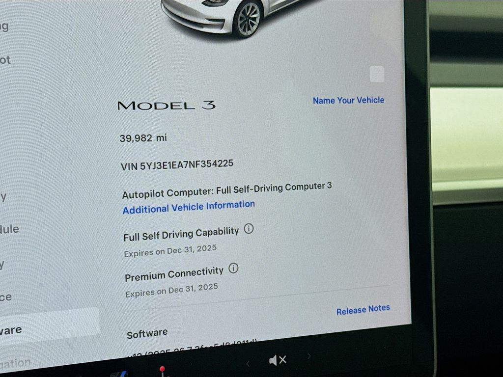 used 2022 Tesla Model 3 car, priced at $22,616