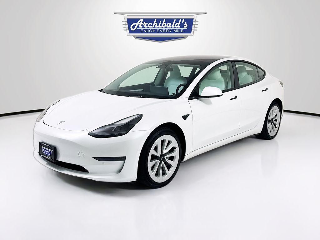 used 2022 Tesla Model 3 car, priced at $22,616