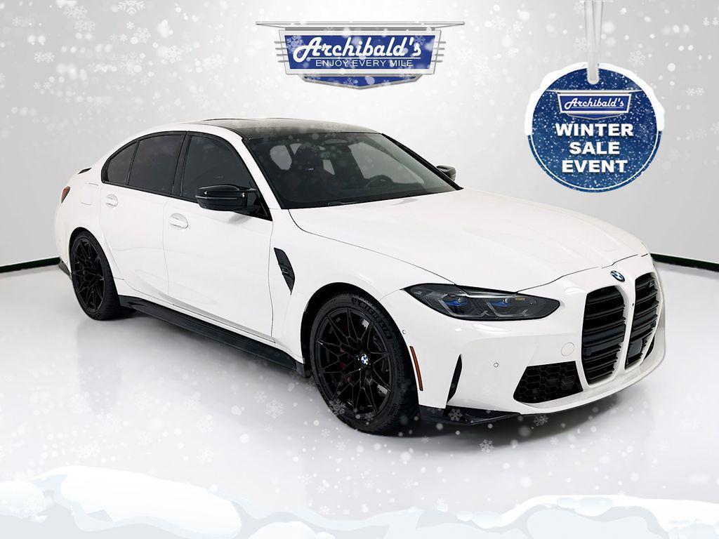 used 2023 BMW M3 car, priced at $84,998