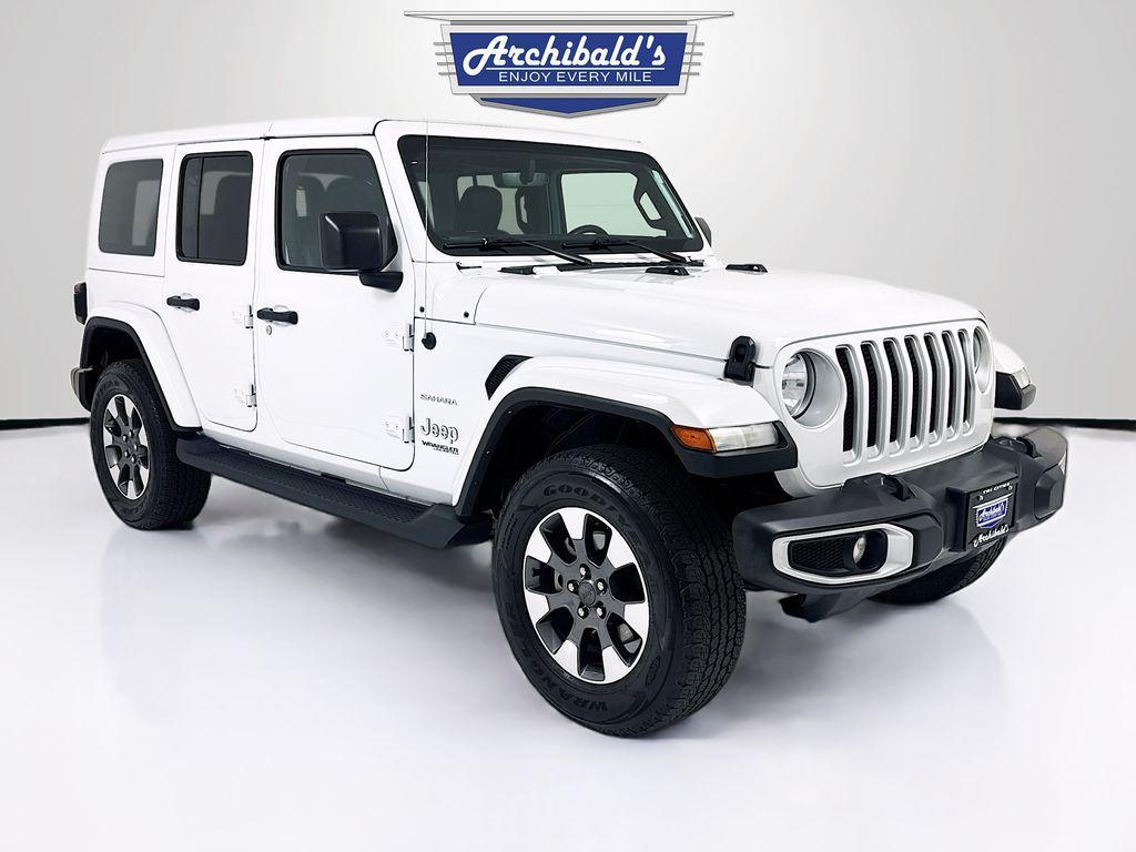 used 2021 Jeep Wrangler Unlimited car, priced at $29,932