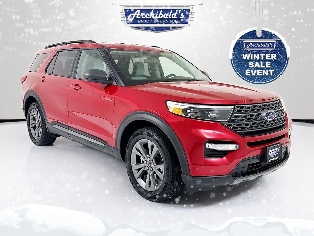 used 2021 Ford Explorer car, priced at $25,989