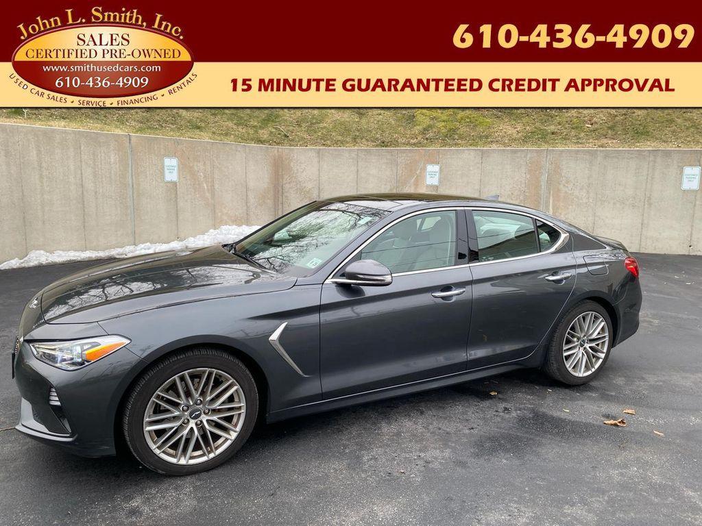 used 2020 Genesis G70 car, priced at $20,960