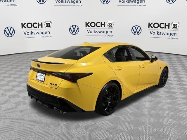 used 2025 Lexus IS 500 car, priced at $69,389