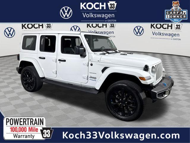 used 2022 Jeep Wrangler Unlimited 4xe car, priced at $28,841