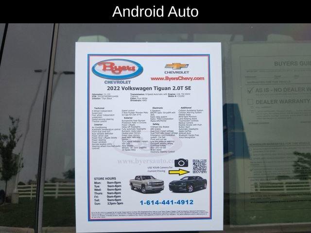 used 2022 Volkswagen Tiguan car, priced at $22,548