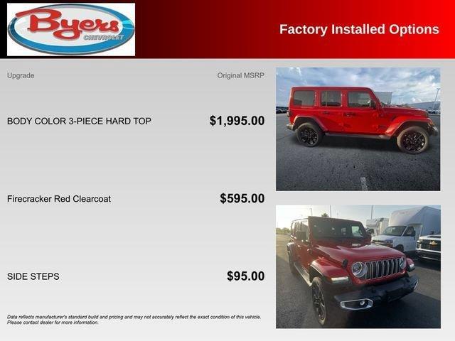 used 2025 Jeep Wrangler 4xe car, priced at $31,686