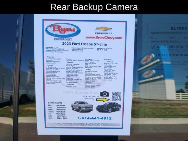 used 2023 Ford Escape car, priced at $20,943