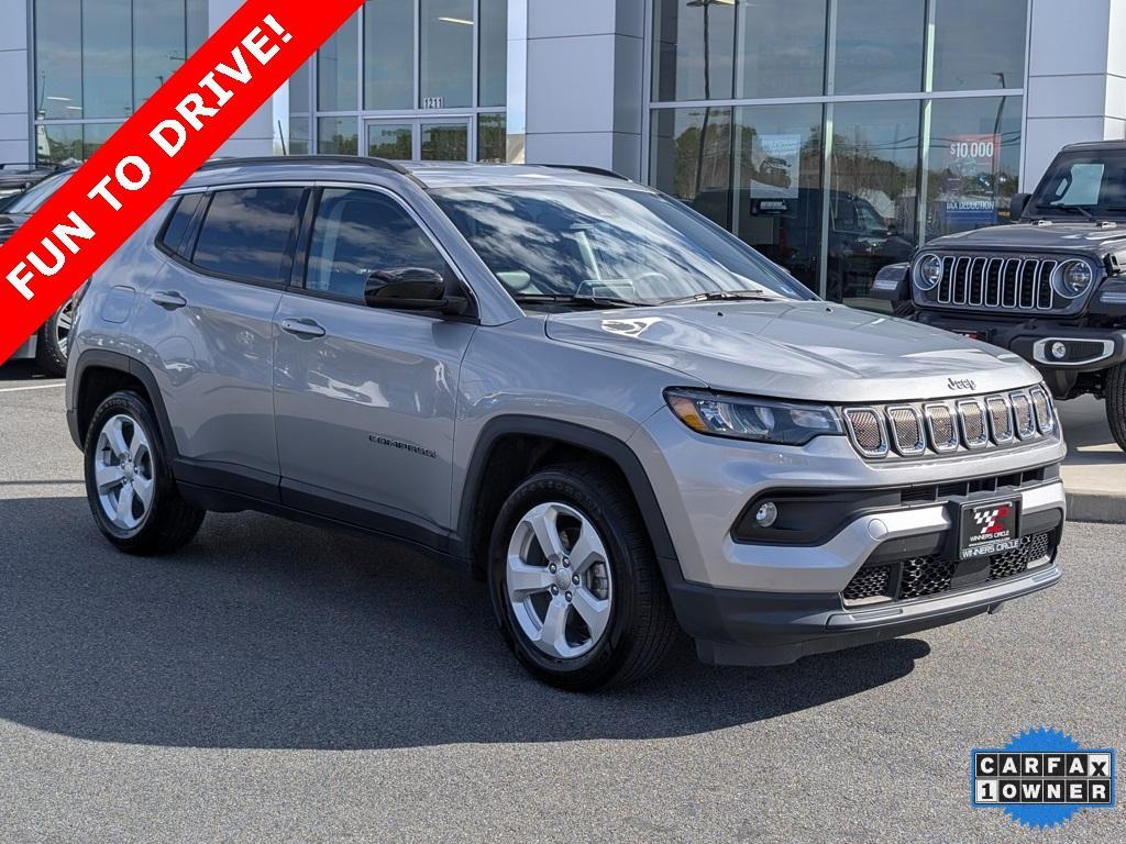used 2022 Jeep Compass car, priced at $17,590