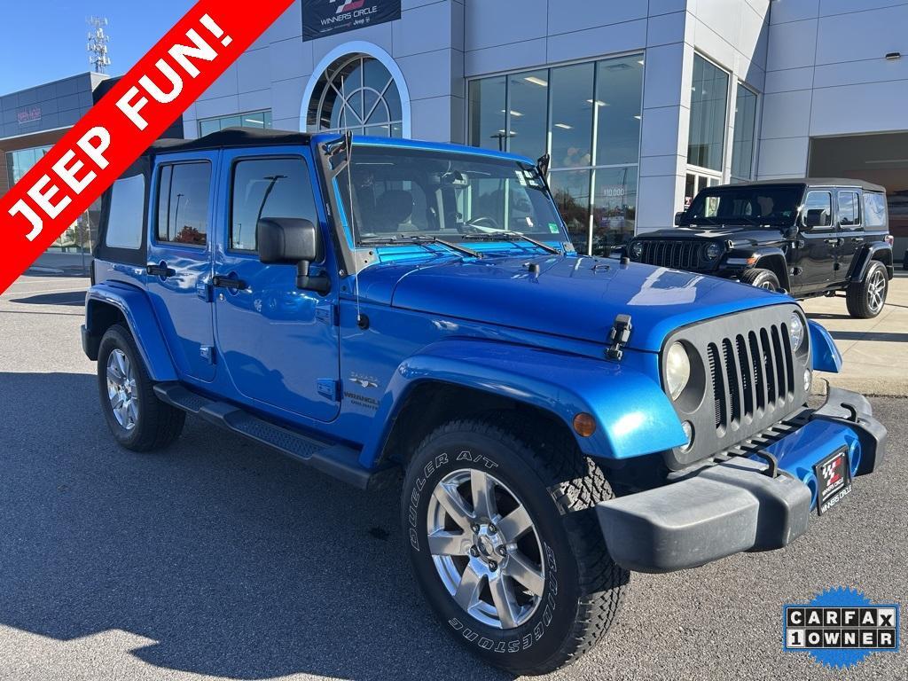 used 2016 Jeep Wrangler Unlimited car, priced at $16,997