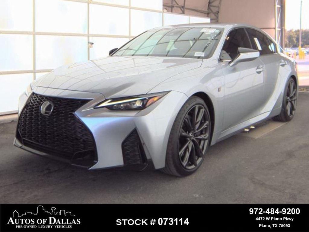 used 2024 Lexus IS 350 car, priced at $43,474