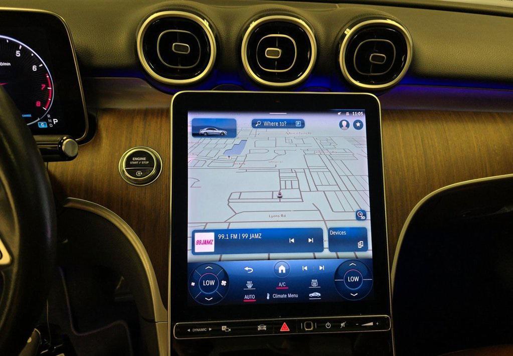 used 2023 Mercedes-Benz C-Class car, priced at $29,990