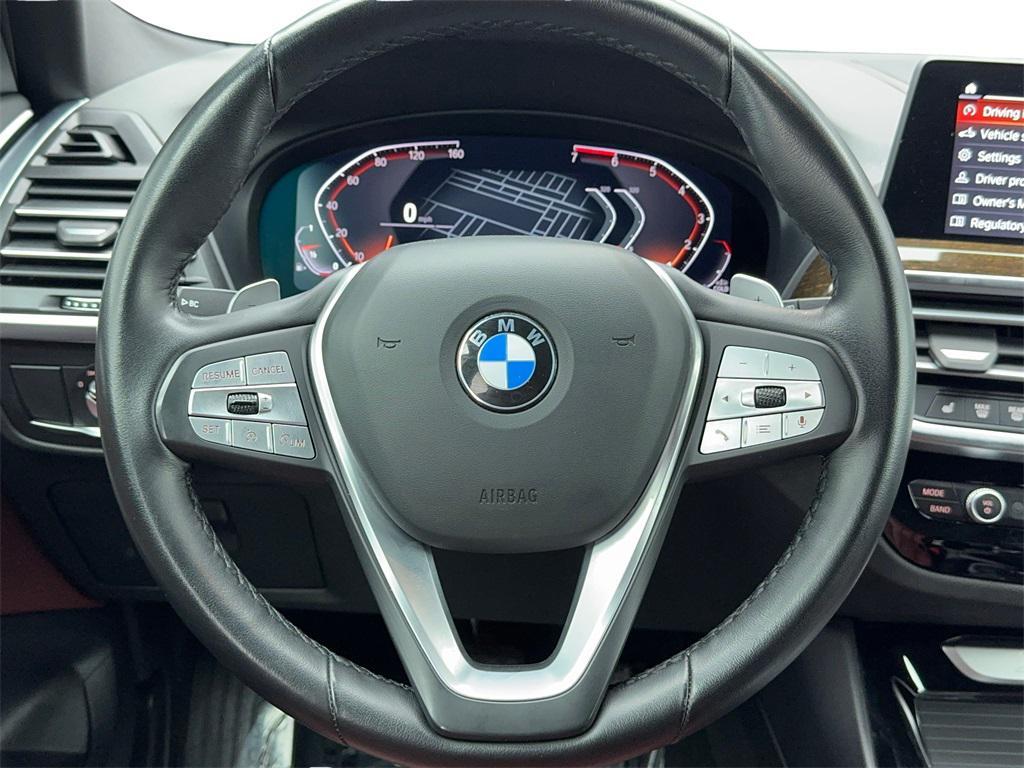 used 2023 BMW X3 car, priced at $31,490