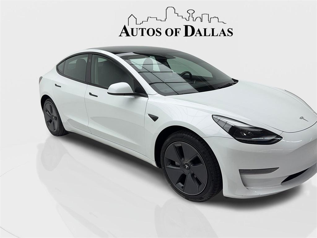 used 2023 Tesla Model 3 car, priced at $24,490