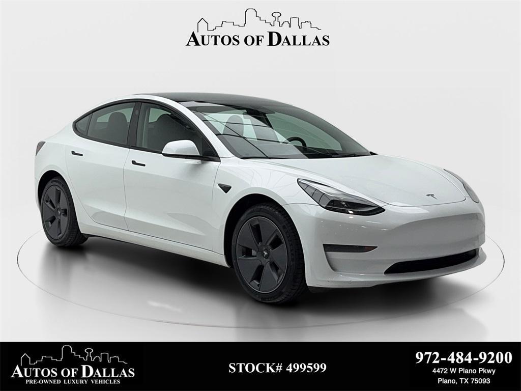 used 2023 Tesla Model 3 car, priced at $24,490