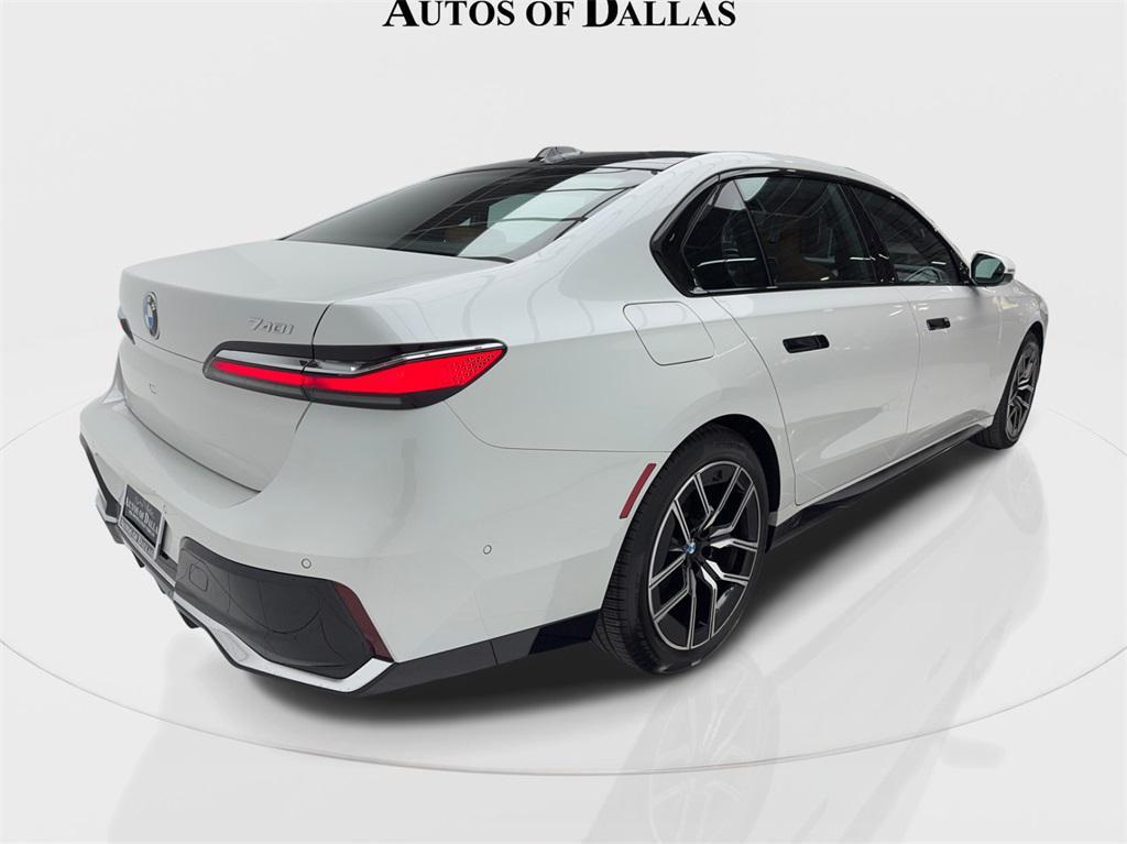 used 2023 BMW 740 car, priced at $59,911