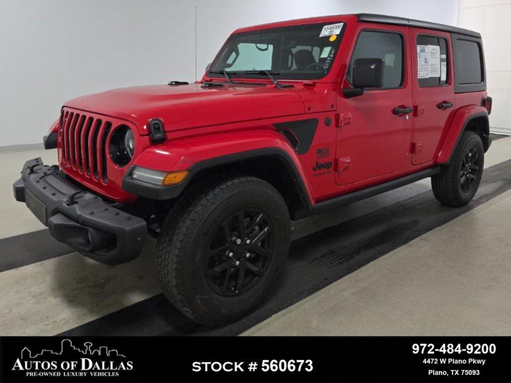 used 2023 Jeep Wrangler car, priced at $33,490