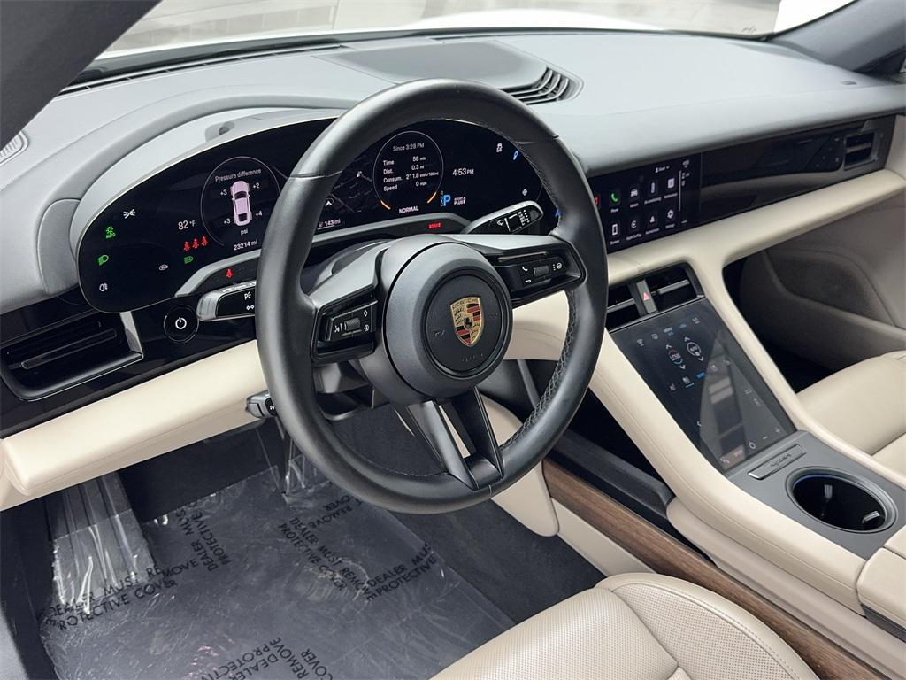 used 2023 Porsche Taycan car, priced at $56,994