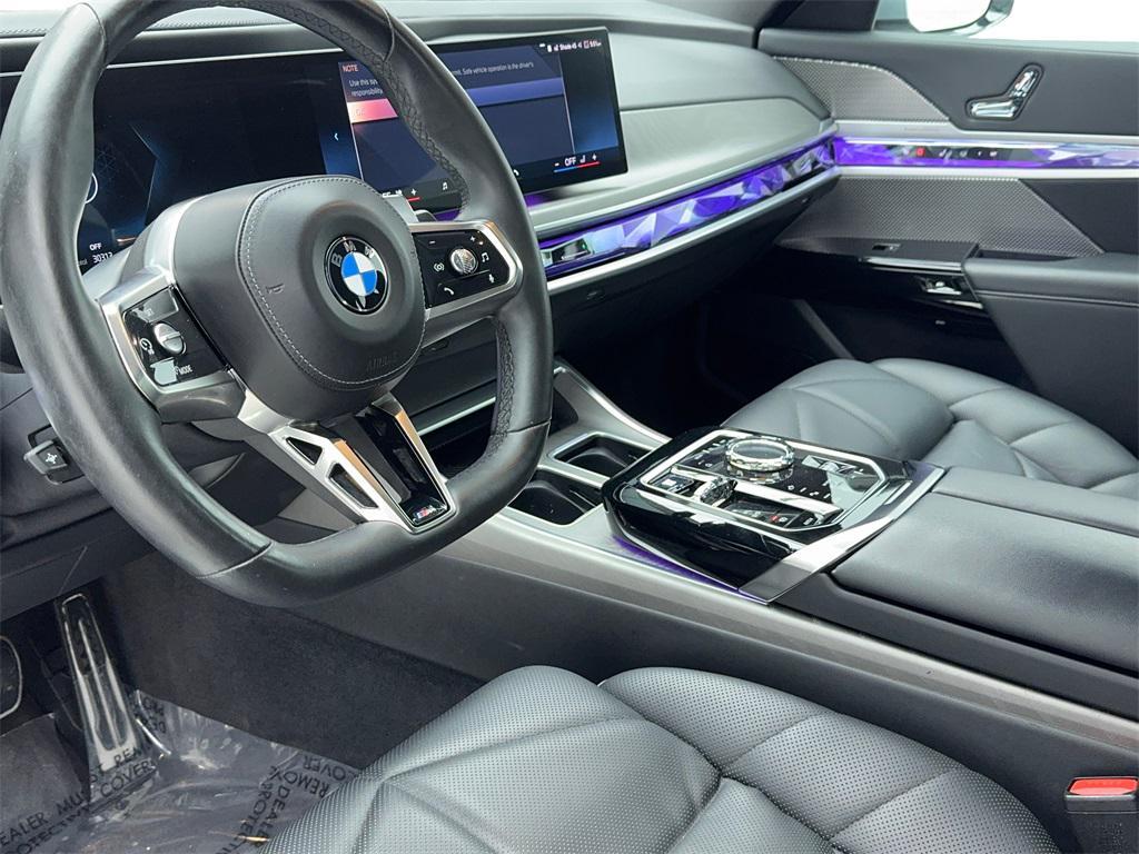 used 2023 BMW 740 car, priced at $59,911