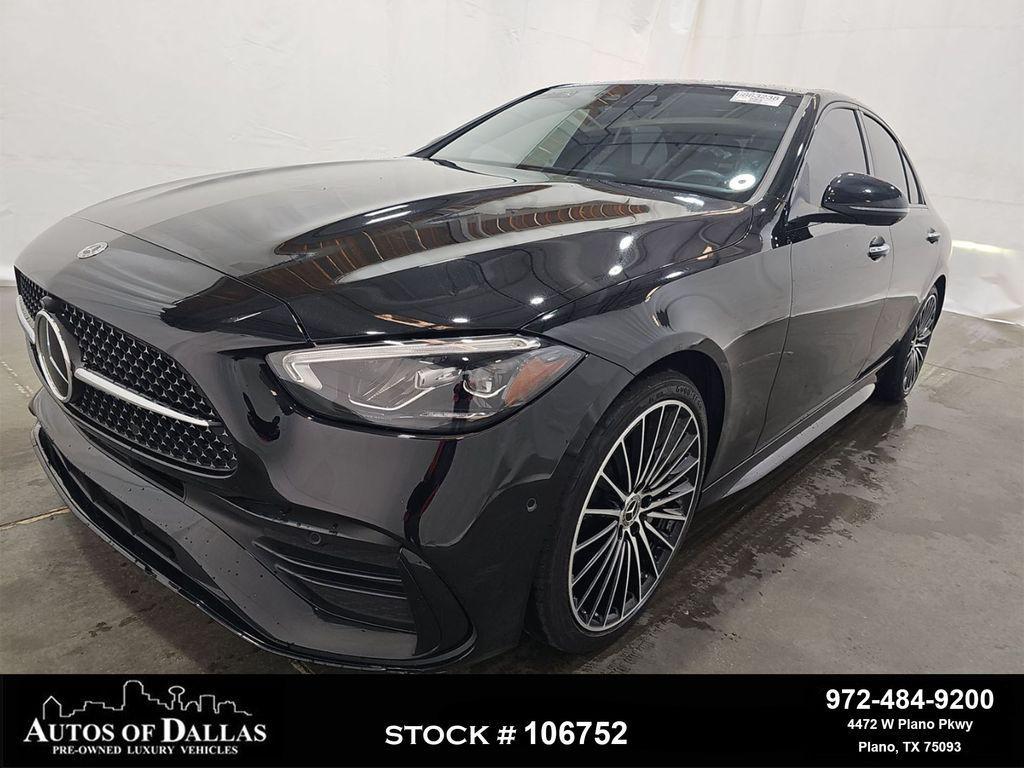 used 2023 Mercedes-Benz C-Class car, priced at $34,388